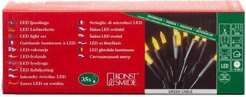 Konstsmide LED Mini-Lichterkette gelb-grün 35er (6302-000)