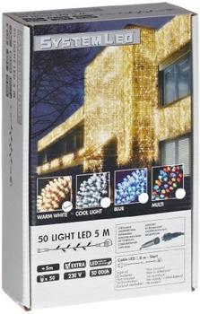 Best Season LED-Lichterkette 50er 5m warmweiß (465-06)
