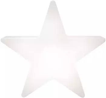 8 seasons Shining Star 80cm weiß (32073W)