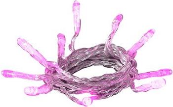 Konstsmide LED-Lichterkette 20er Batteriebetrieb pink (1408-343)