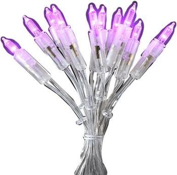 Konstsmide LED Mini-Lichterkette lila 35er (6302-453)