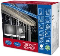 KONSTSMIDE LED-Lichtervorhang "Weihnachtsdeko aussen" LED Eisregenvorhang, f&uuml;r