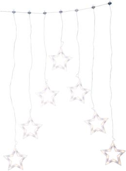 Konstsmide LED Lichtervorhang mit 7 Sternen (4043-103)