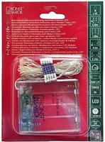 Konstsmide Micro LED-Lichterkette, 6h Timer, 40 Dioden warmwei&szlig;