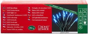Konstsmide LED Mini-Lichterkette blau-grün 35er (6302-400)