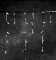 KONSTSMIDE LED-Lichtervorhang "Weihnachtsdeko aussen" 200 Stk.-flammig LED Eisregen