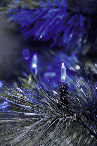 Konstsmide LED Mini-Lichterkette blau 80er (6020-400)
