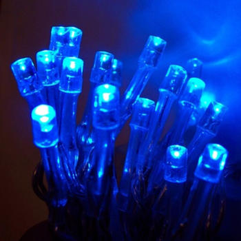 Nipach LED-Lichterkette 10er 185cm blau (BI11571)