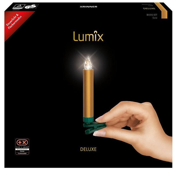 Krinner Lumix Deluxe Basis-Set 10er gold (74343)