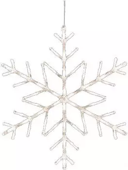 Konstsmide LED-Schneeflocke warmweiß (4460-103)