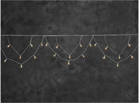 KONSTSMIDE LED-Lichterkette "Weihnachtsdeko aussen" bogenform, 200 bernsteinfarbene