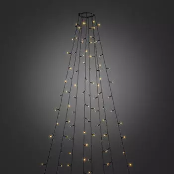 Konstsmide LED Baummantel 240er bernstein (6320-810)