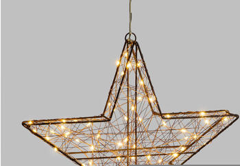 Lotti Importex Lotti LED-3D-Stern warmweiß (46924)