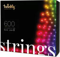 Twinkly TWS600STP-BEU, Twinkly Strings - 600 App-Controlled RGB LEDs. 48 Meters.