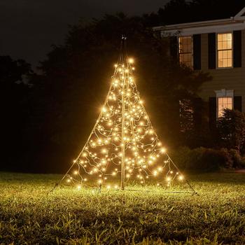 Fairybell LED-Weihnachtsbaum 150cm 240 LEDs warmweiß
