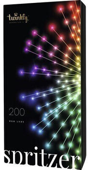twinkly LED-Deko-Leuchte RGB Multicolor 200er 2. Generation Appsteuerung (TWB200STP-WEU)