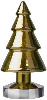 Sompex LED Ornament Weihnachtsbaum 12,5 cm gold