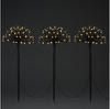 KONSTSMIDE LED Gartenleuchte »LED Spiessleuchte mit 3 Pusteblumen«