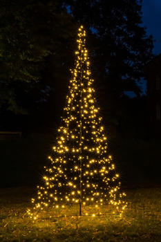 FHS Galaxy LED-Tannenbaum 300cm mit 384 warmweißen und 96 blinkenden LED
