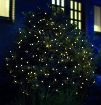 FHS LED-Lichternetz Outdoor 160 LEDs warmweiß 2x2m (12052)