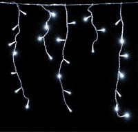 Monzana&reg; Led-lichterkette Regen Innen Au&szlig;en Warmwei&szlig; Kaltwei&szlig; Lichternetz