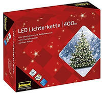 Idena Lichterkette 31123, 400 LED, innen + au&szlig;en, mit Timerfunktion, 47,9 m