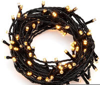 KONSTSMIDE LED-Lichternetz 32 Stk.-flammig LED Lichternetz, 32 bernsteinfarbene