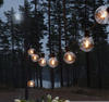 KONSTSMIDE LED-Lichterkette, 10 St.-flammig, LED globe Biergartenkette System