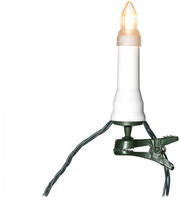 KONSTSMIDE LED-Christbaumkerzen "Weihnachtsdeko aussen, Christbaumschmuck" Topbirnen,