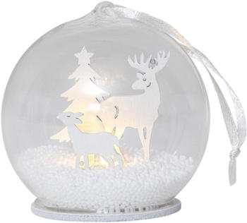 Star Trading LED-Weihnachtskugel Fauna 0,06W weiß (270-88)