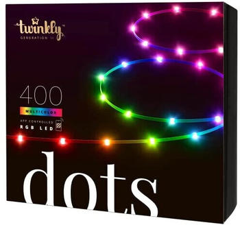 twinkly Dots 400 LEDs RGB multicolor 2. Generation 20 m (TWD400STP-BEU)
