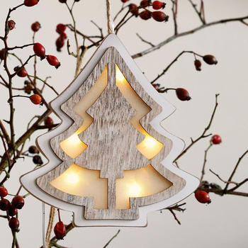 Hellum LED-3D Weihnachtsbaum (521054)