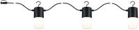 Paulmann LED Gartenleuchte "Outdoor Plug & Shine Leuchtenkette Tubs IP44 3000K 24V