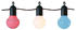 Star Trading LED Party Lichterkette - 20 bunte LED - L: 5,7m - grünes Kabel - outdoor - pastelfarben