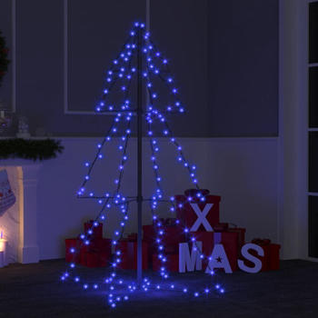 vidaXL Weihnachtsbaum Kegelform 160 LEDs 78x120 cm (328567)