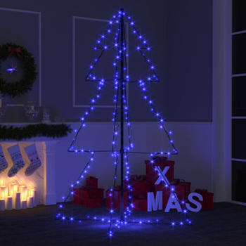 vidaXL Weihnachtskegelbaum 200 LEDs 98x150 cm (328577)