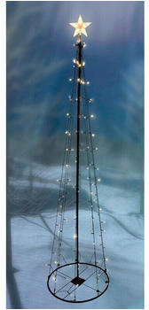 Mojawo LED Metall Weihnachtsbaum 180 cm (MLK059W)