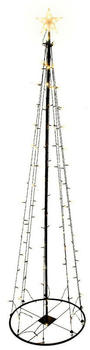 Mojawo LED Metall Weihnachtsbaum 120 cm (MLK058W-8)