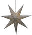 Star Trading LED-Outdoor-Stern Alice hängend 7-zackig D:60cm silber