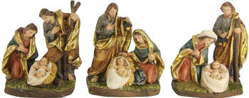 dekoprojekt Hlg. Familie Krippenblock 3-teilig 8,5cm