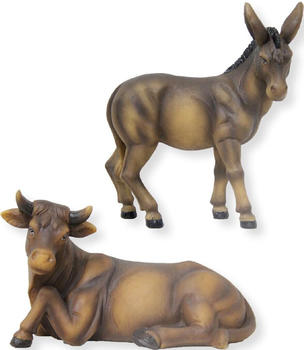 dekoprojekt Ochs und Esel 16cm