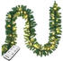 Casaria Weihnachtsgirlande 100 LED mit Fernbedienung 500cm (107694)