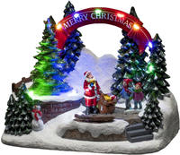 Konstsmide 4244-000, Konstsmide 4244-000 Weihnachtsmann mit Kind Mehrfarbig LED...