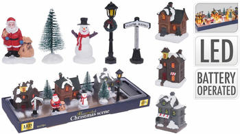 Roller Weihnachtsdorf-Set 34cm