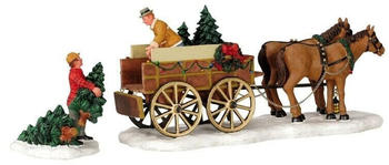 Lemax Christmas Tree Wagon 2 Stk. (43451)