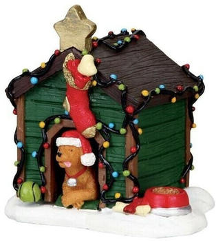 Lemax Decorated Light Doghouse (2808)