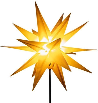 I-Glow 3D-LED-Leuchtstern 140cm gelb (149)