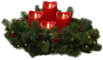 INNOCOM Adventskranz mit Lichterkette Ø40cm (14039x) INNOCOM Adventskranz mit Lichterkette Ø40cm (14039x)