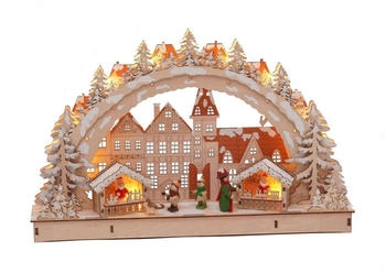 Spetebo Weihnachtsmarkt 45cm (61638)