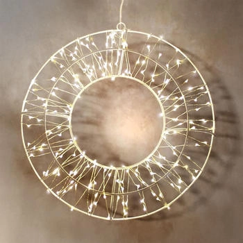 Spetebo LED Metall-Kranz 30cm (4232)